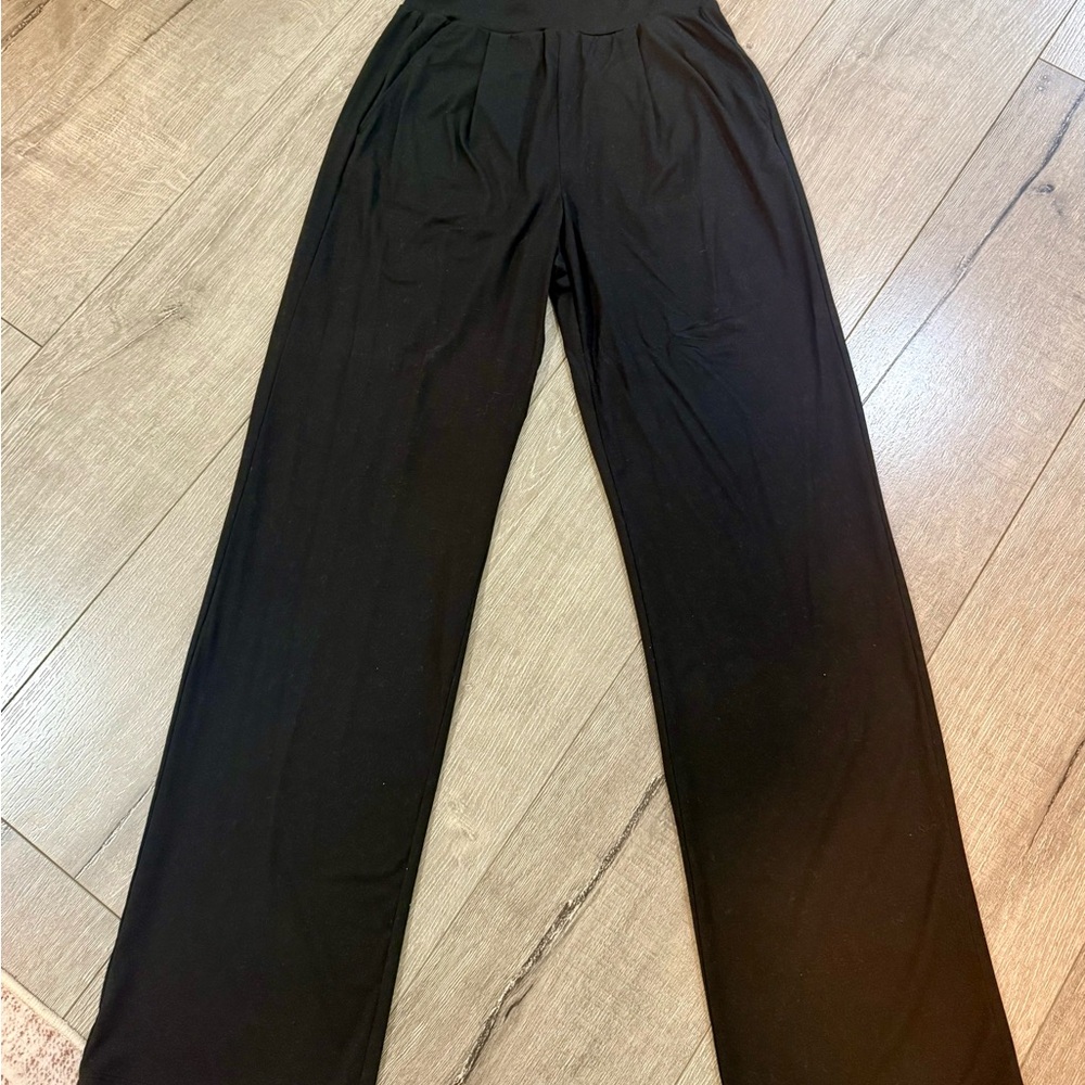 Women's Black Wide-Leg Pants from Vouri XS